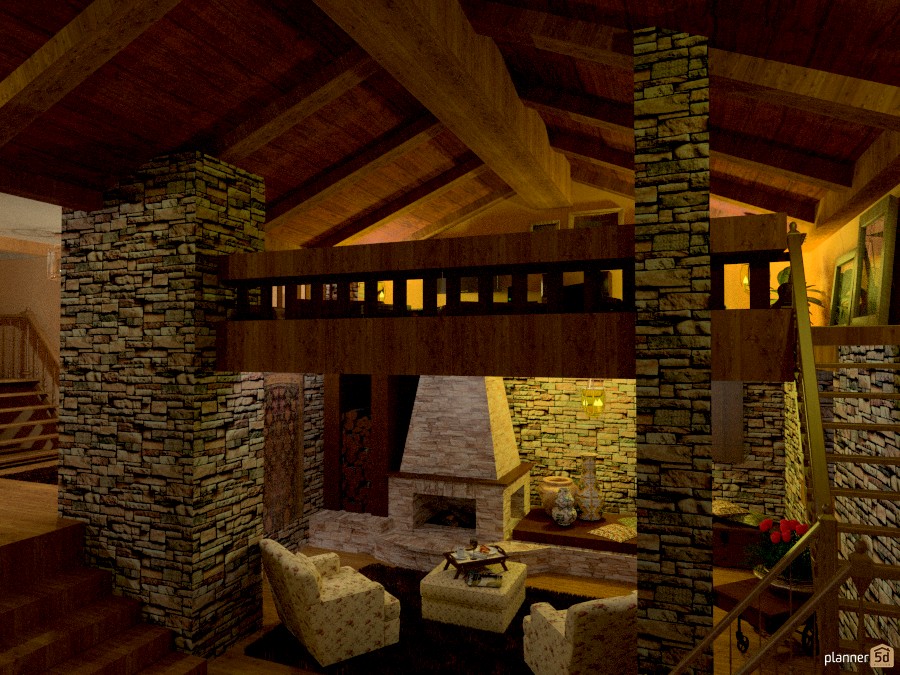 casa di montagna #1005386 by Svetlana Baitchourina