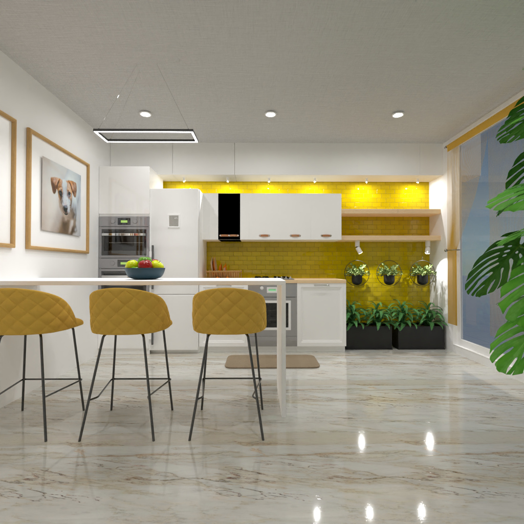 Sunny Kitchen #12508899 by Editors Choice