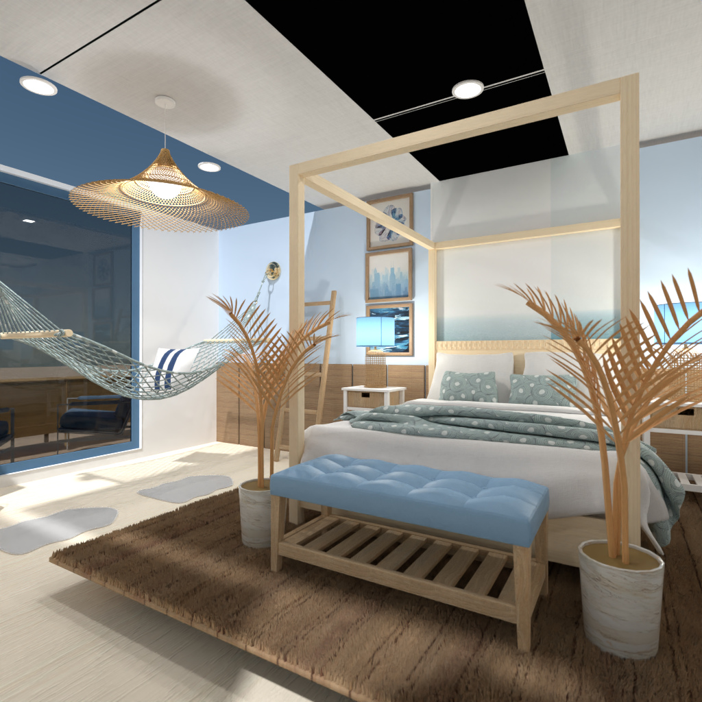 Ocean Bedroom #13455591 by Editors Choice