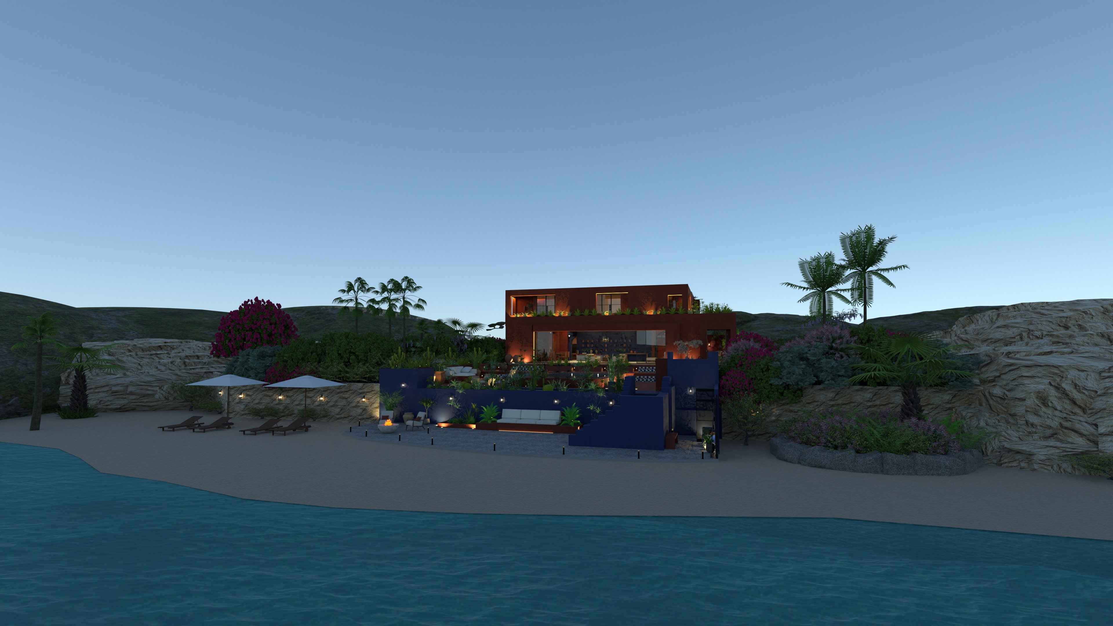 casa grana - beach #35615292 by Michel