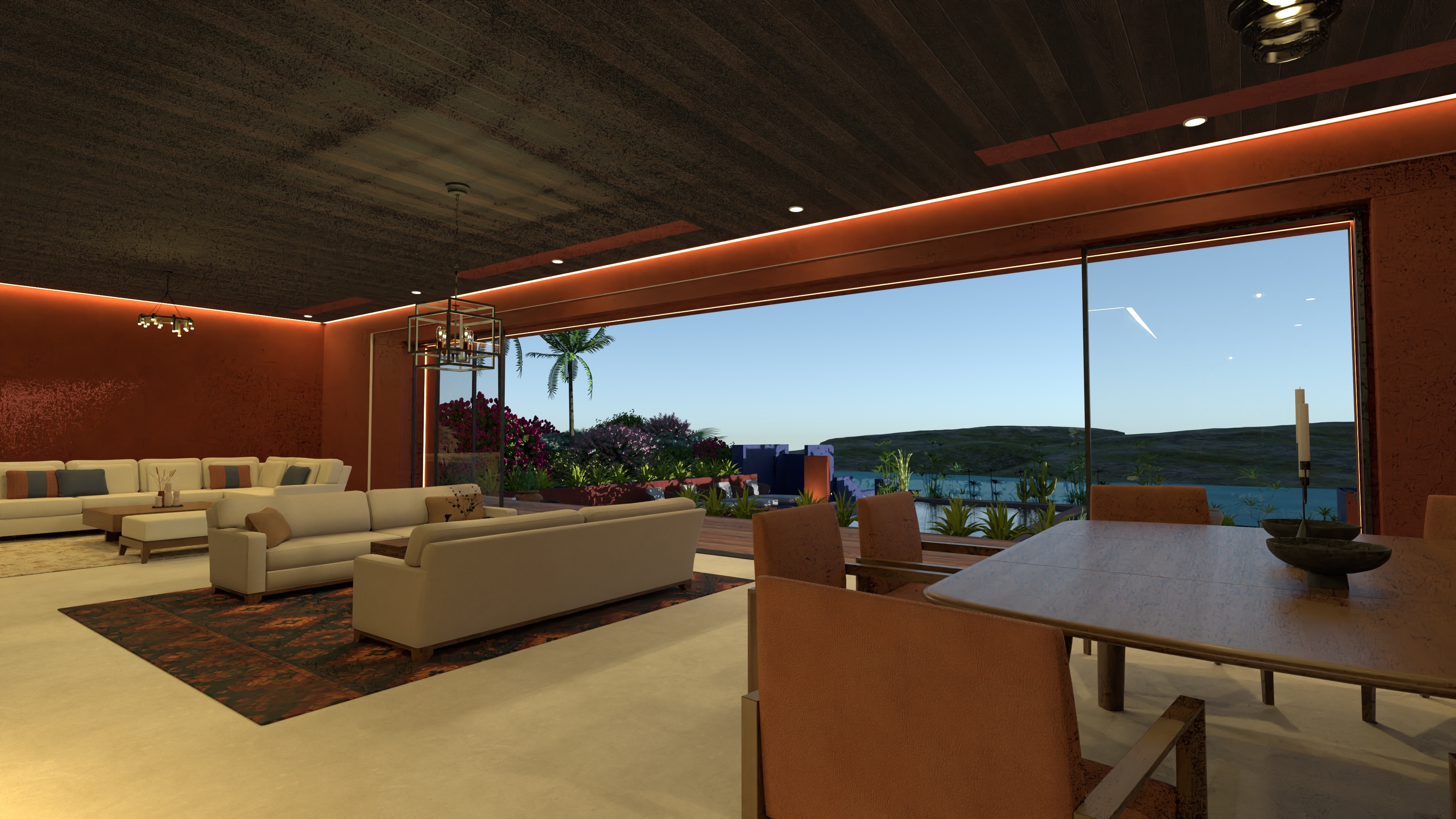 casa grana - living-dining #35615268 by Michel