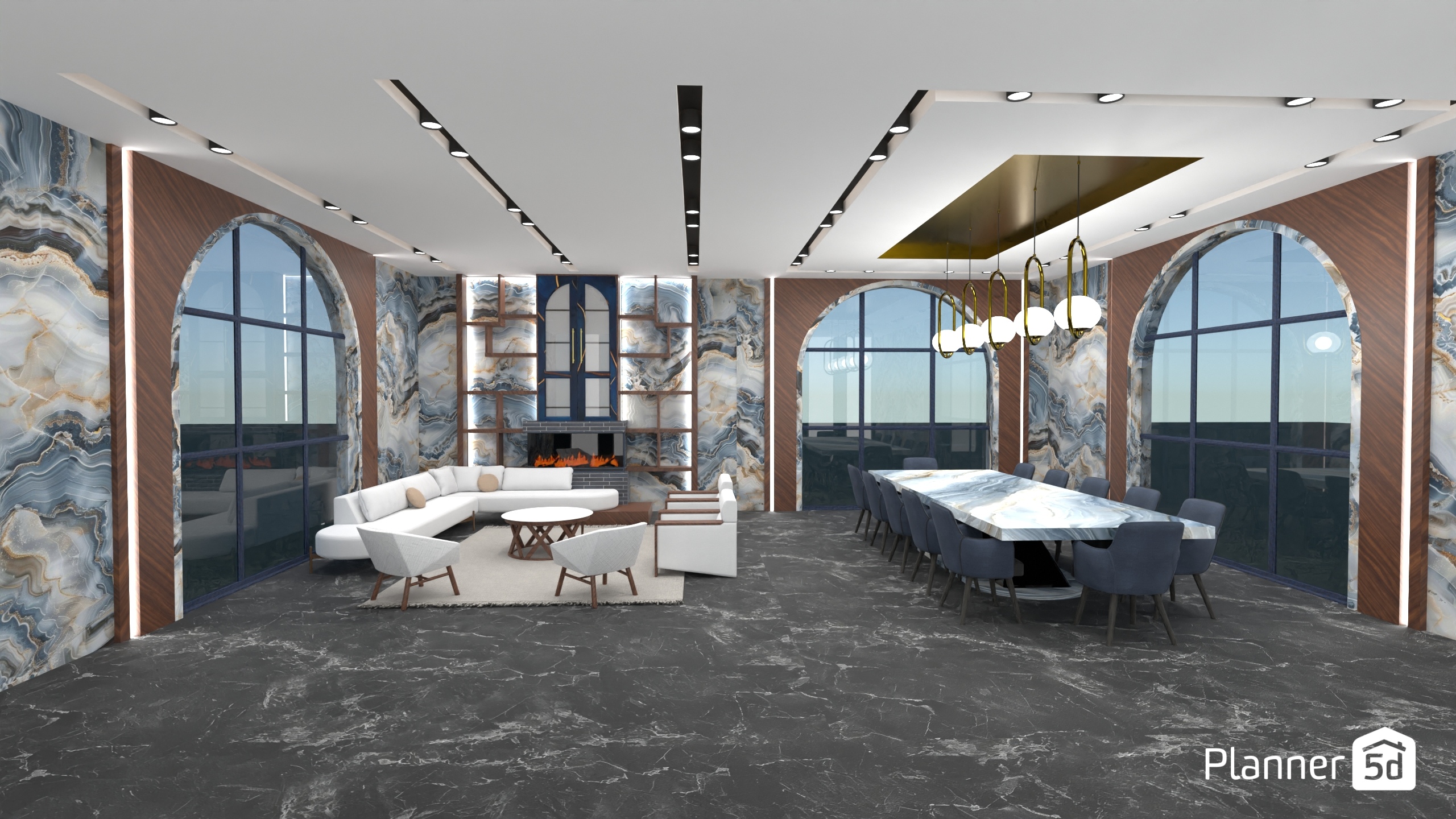 Morden Dining Room #34412542 by Nathan