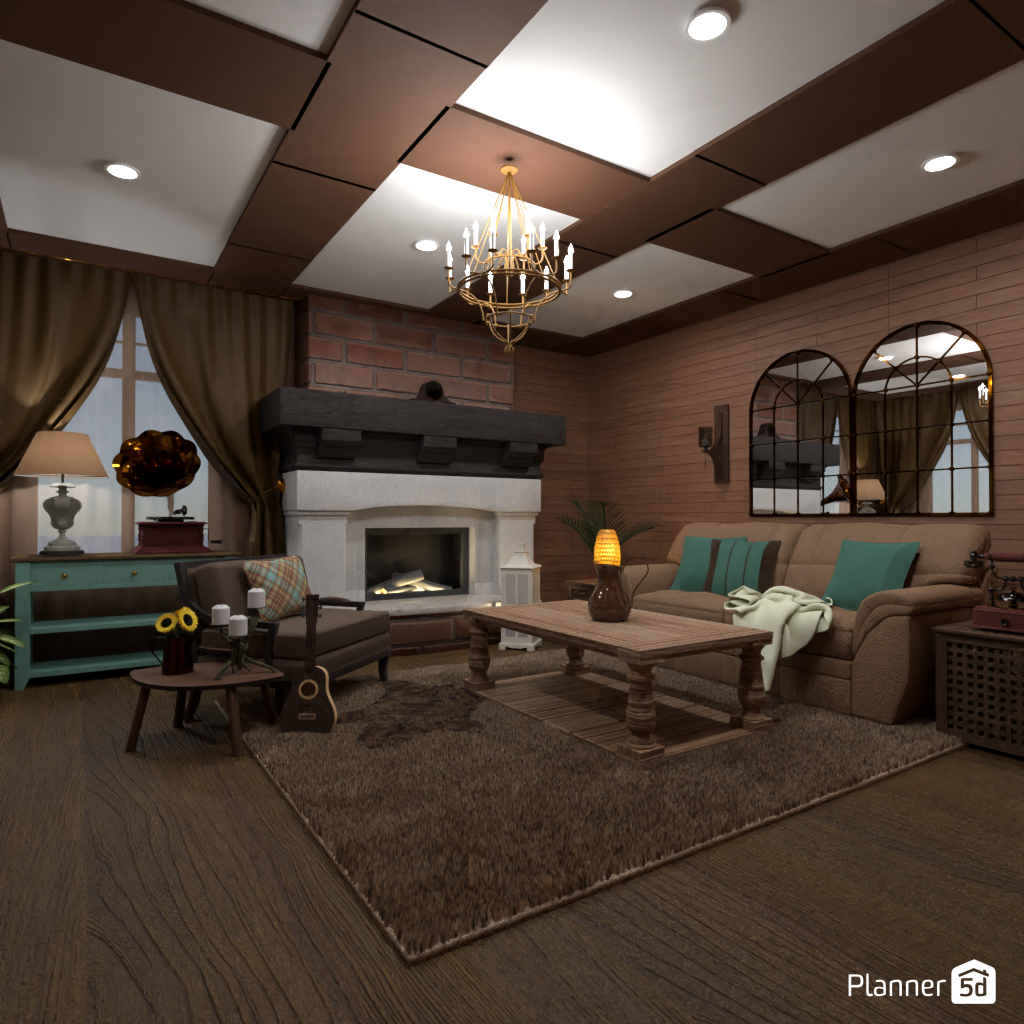 Country Living room #20141655 by Editors Choice