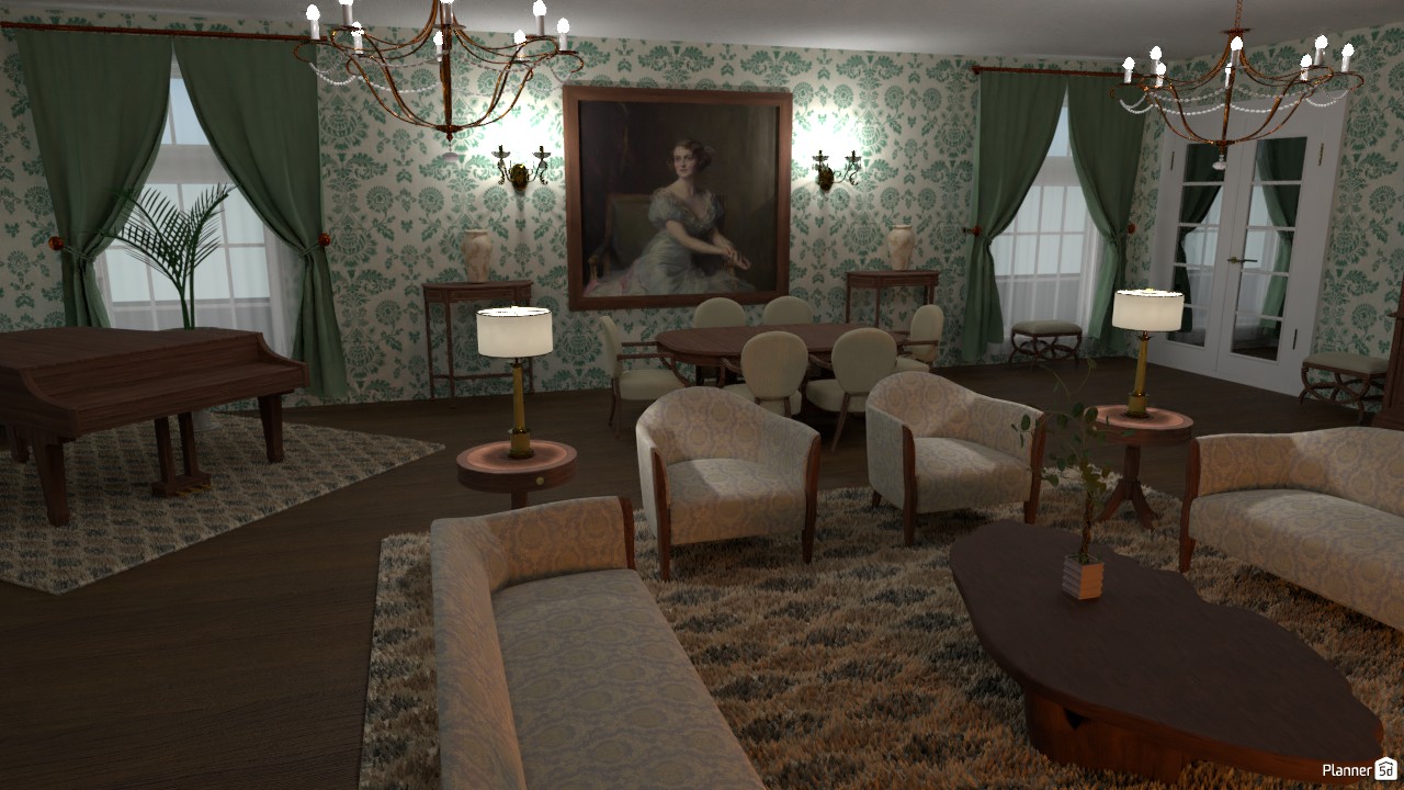 Sala social #3289886 by Cesar S.