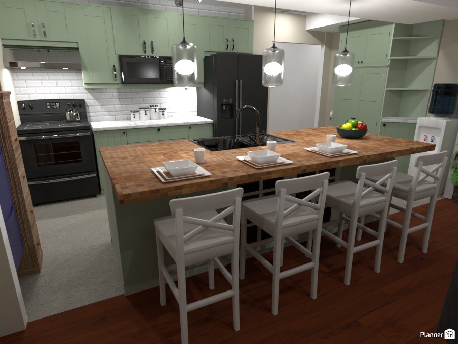 Green Kitchen #3132969 by Alyssa Rintoul