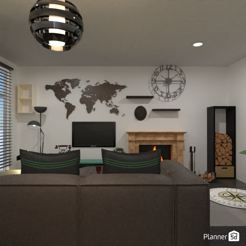 Men's Living Room #26358948 by Editors Choice