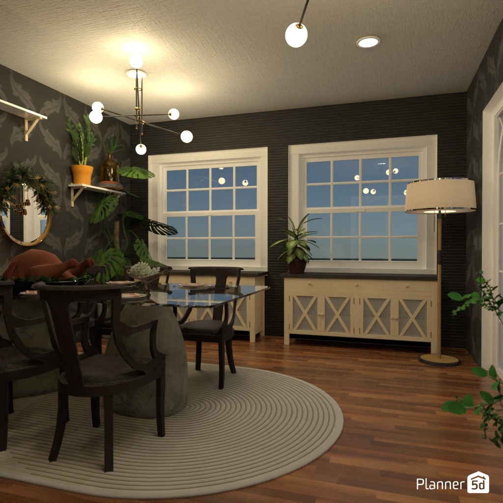 DB: Thanksgiving Day - room shell copy #23429127 by Editors Choice