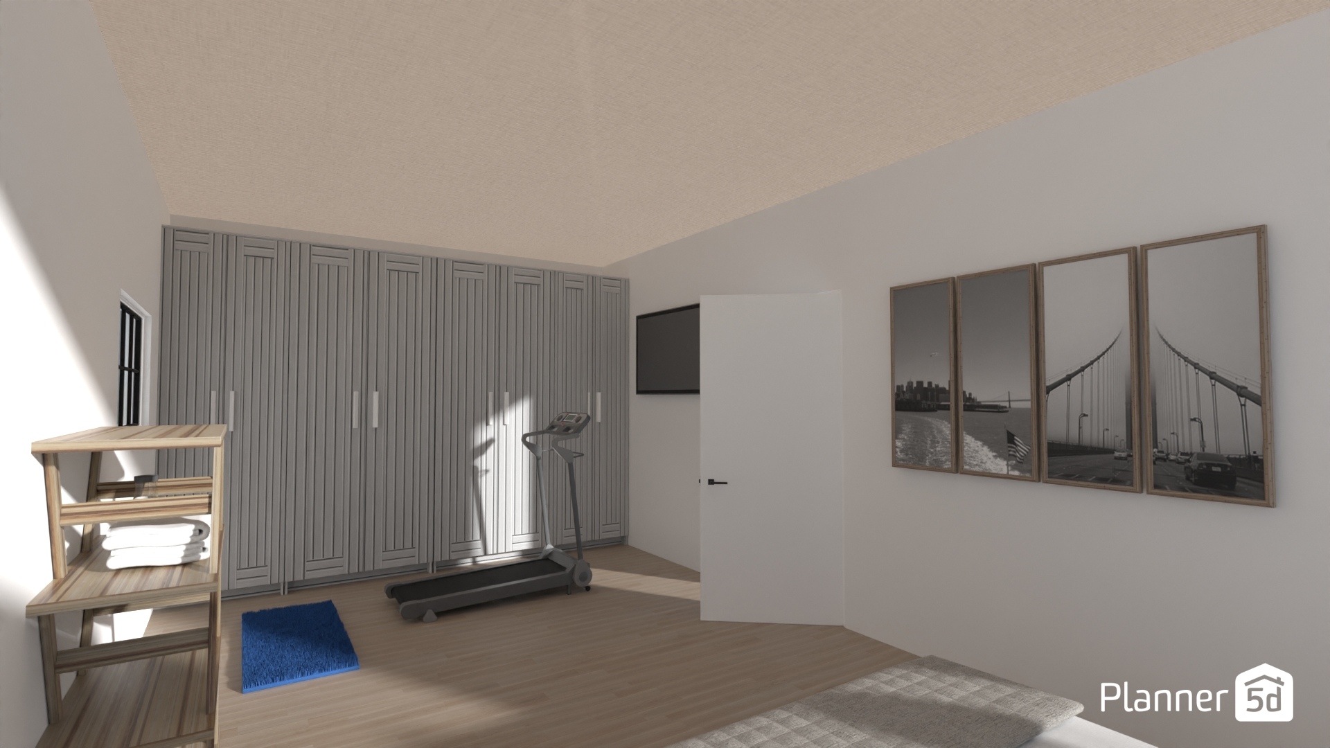 Large Bedroom + gym2 #26303616 by User 118328871