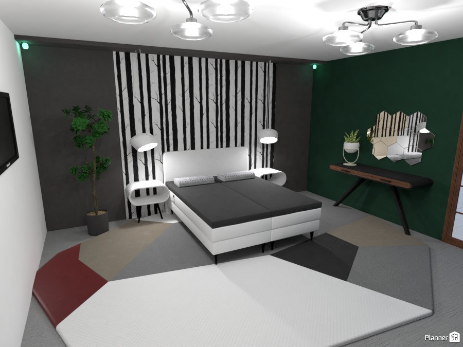 Forest bedroom design #4432104 by KDESIGN