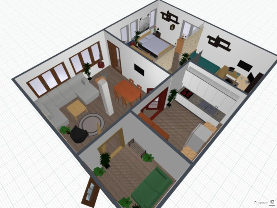 Modern Home for a family of 4 #3003484 by Travellingnorth