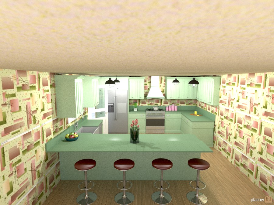 50's green #1000022 by Joy Suiter