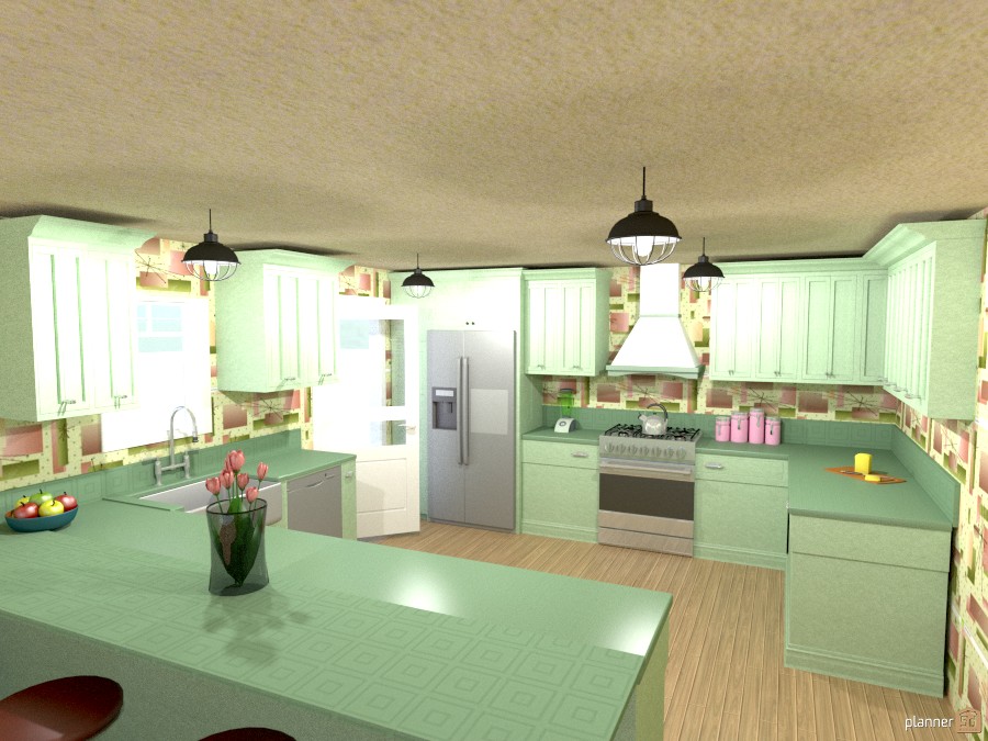 50's green #1000023 by Joy Suiter