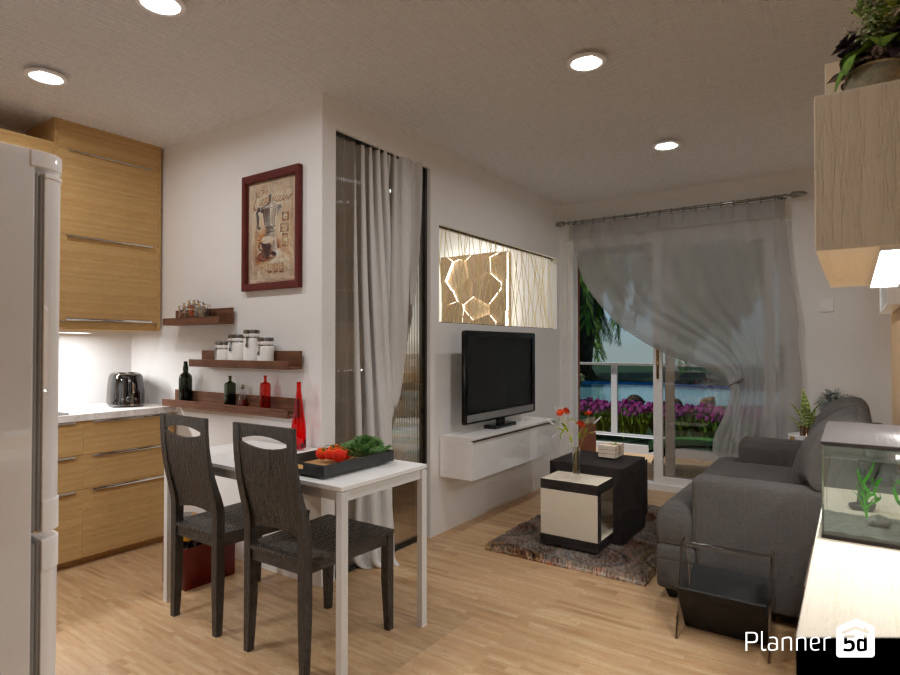 Flat 30 m2 #12752491 by Gabes