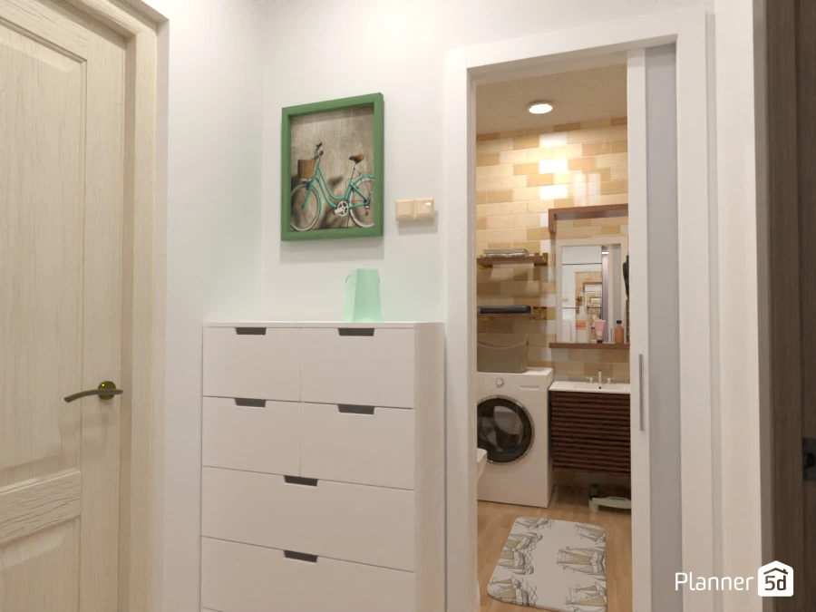 Flat 30 m2 #122343 by Gabes