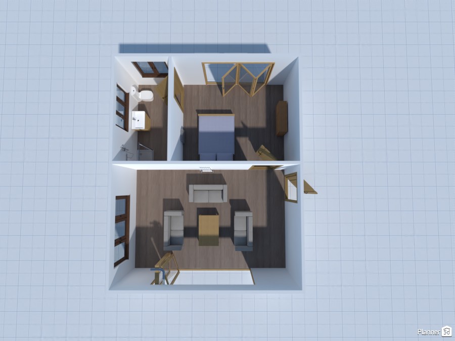 double garage living space #4322394 by User 23414642