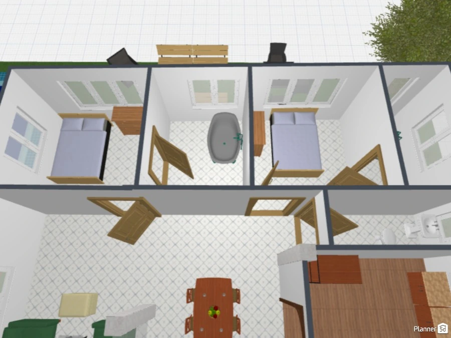 CASA MODELO #107057 by arquitecto justin