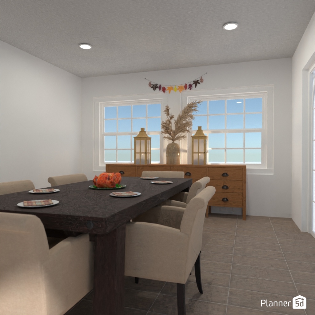 DB: Thanksgiving Day - room shell copy #23420771 by Editors Choice