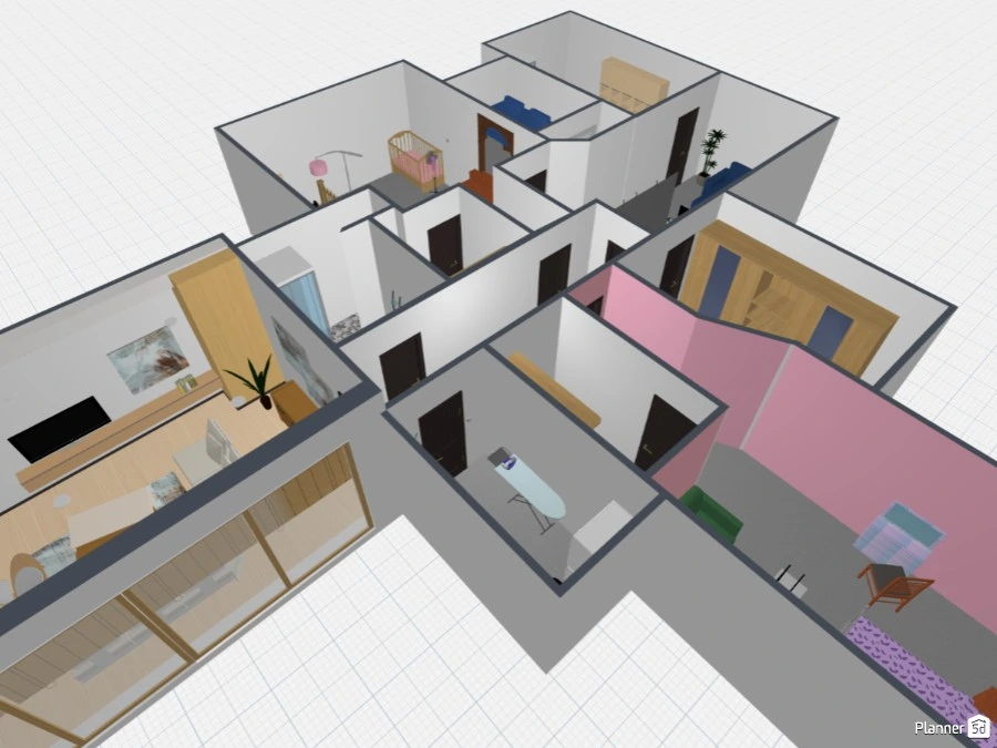 House for teen, baby, and parents #84767 by Tigger