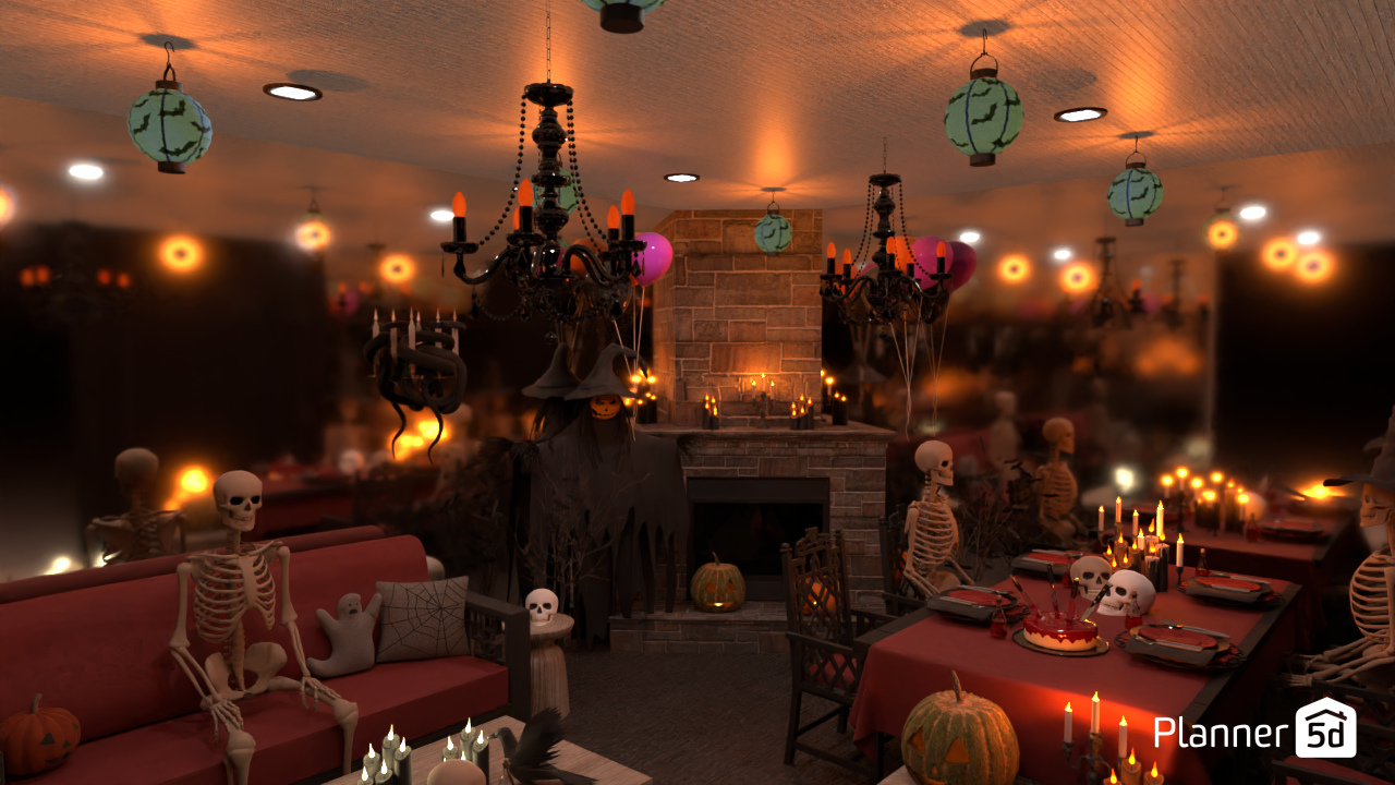 My halloween room #15591955 by Michael
