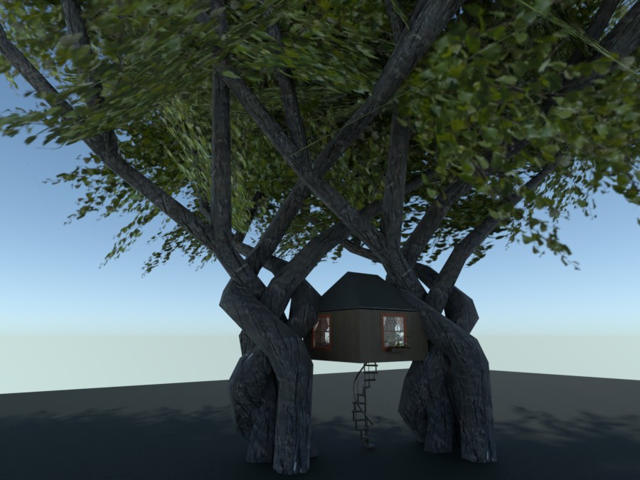 Tree house #3585581 by Violet C
