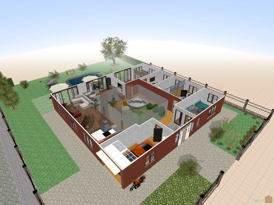 Atrium #45176 by Rolf Habermacher