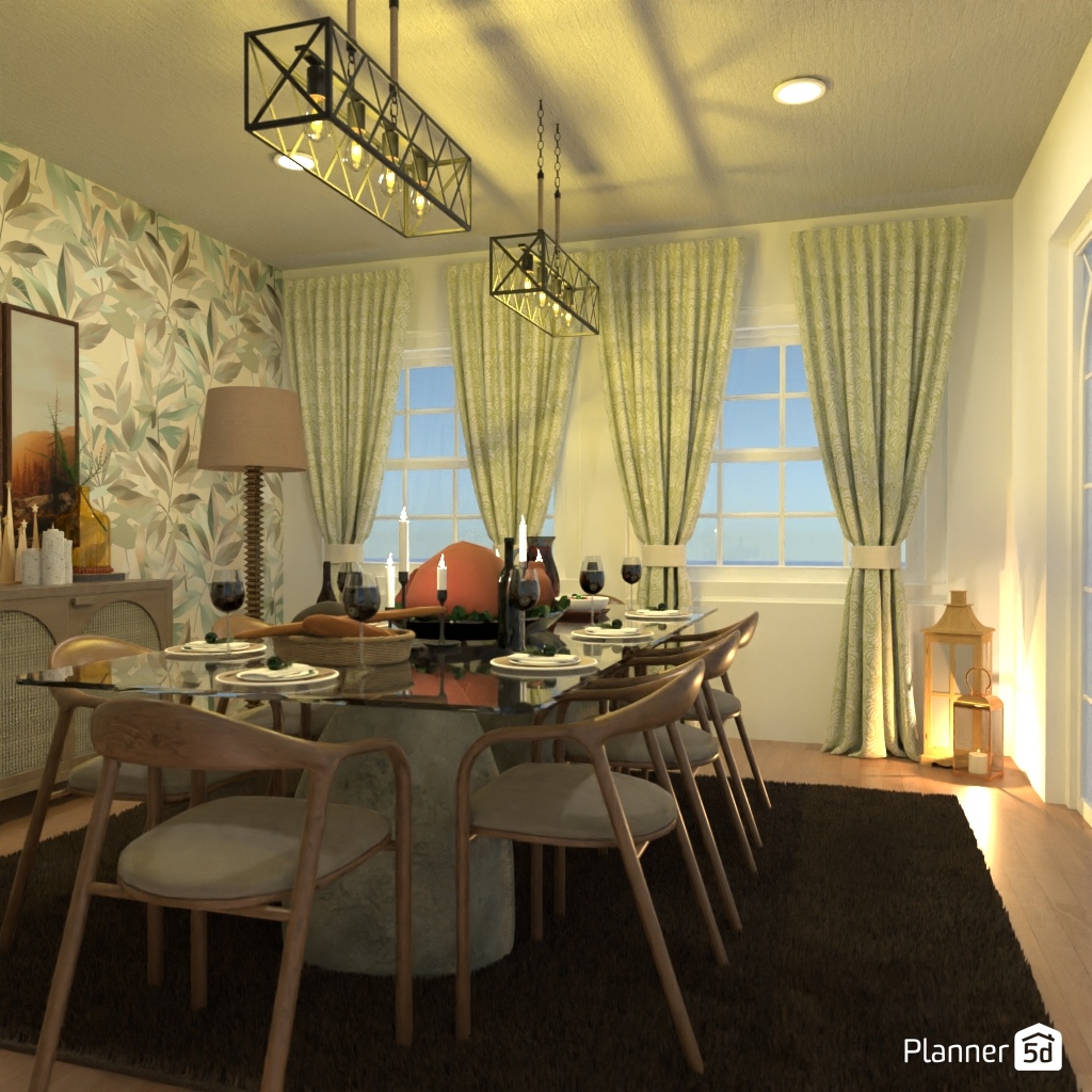 DB: Thanksgiving Day - room shell copy #23464787 by Editors Choice