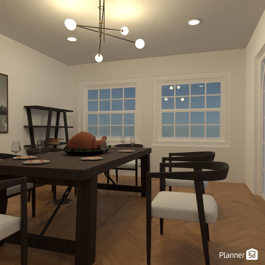 DB: Thanksgiving Day - room shell copy #23440131 by Editors Choice