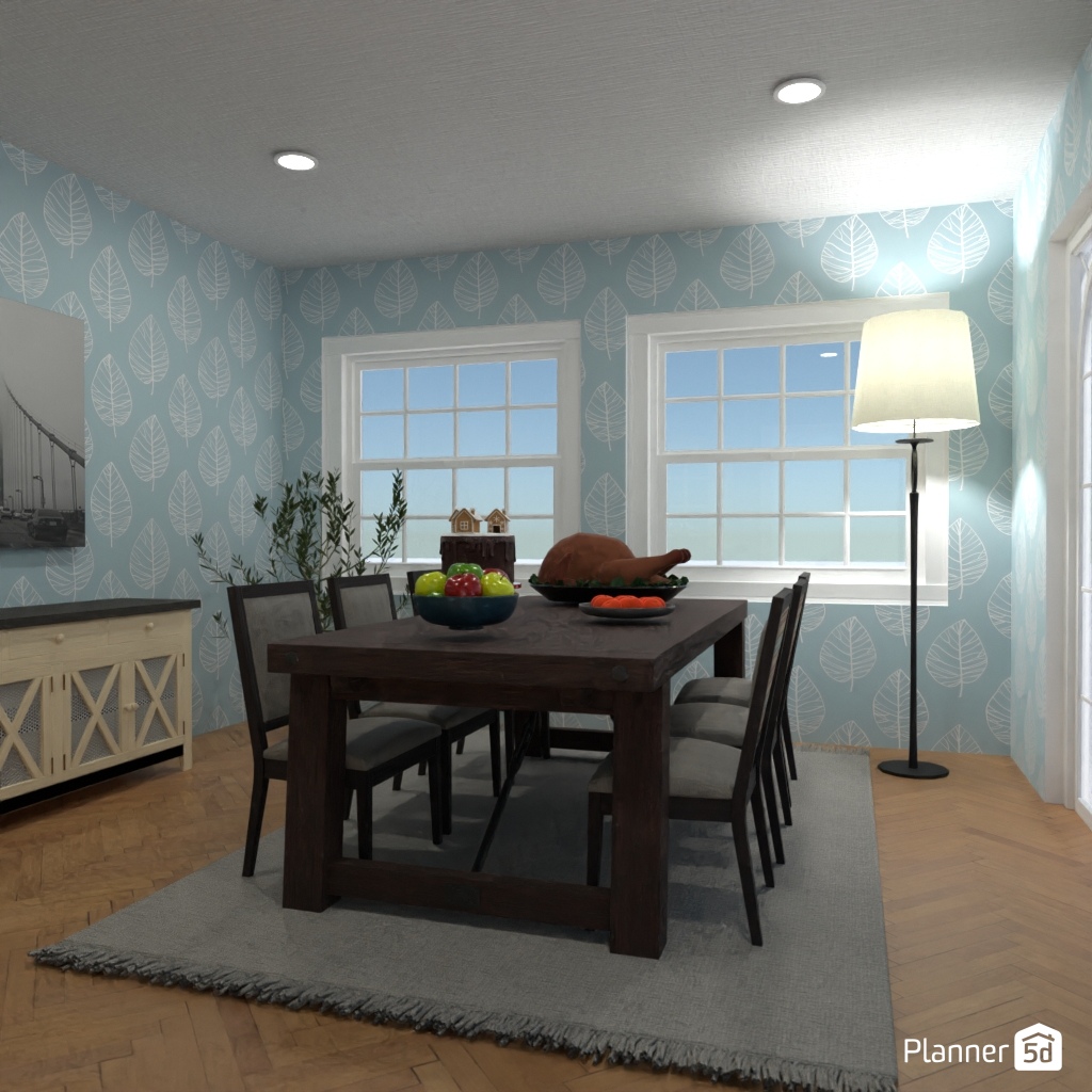 DB: Thanksgiving Day - room shell copy #23491778 by Editors Choice