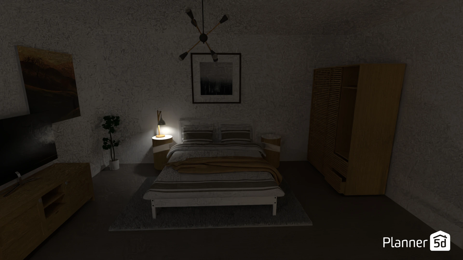 Bedroom #3109768 by Alfred