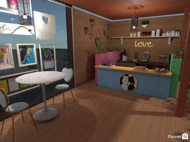 mini cafe and fruits #84844 by elsofi