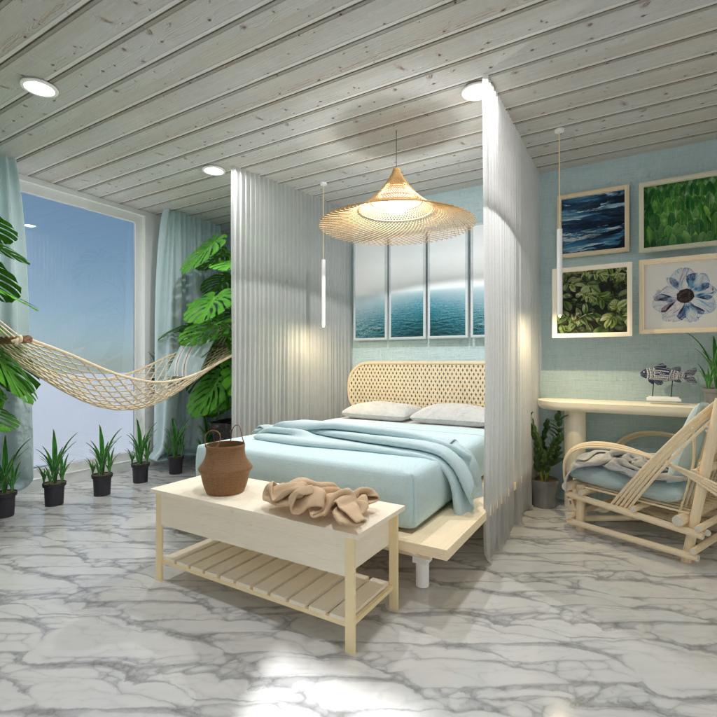 Ocean Bedroom #13462883 by Editors Choice