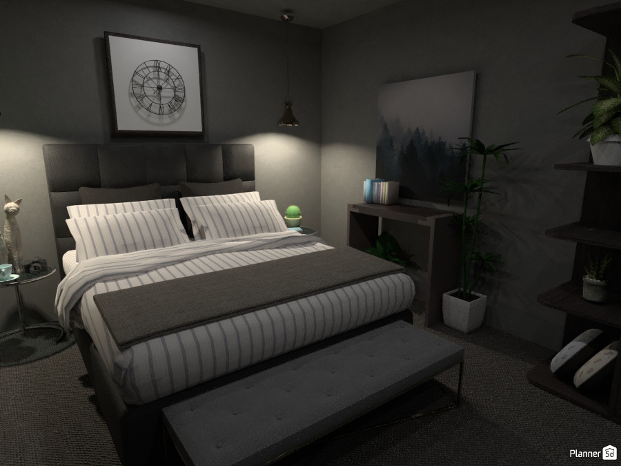 Modern Bedroom #2423691 by Zobwankenbi_131