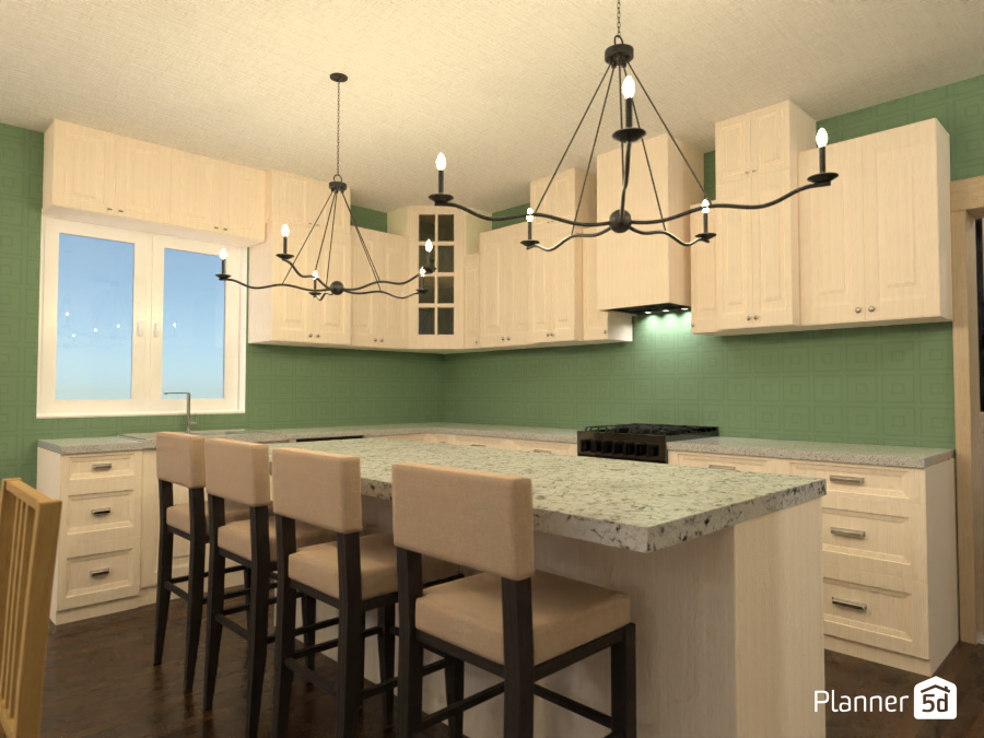 Render of Whiting Meadows Kitchen 10962556 by Curiosity 2023-2024 image
