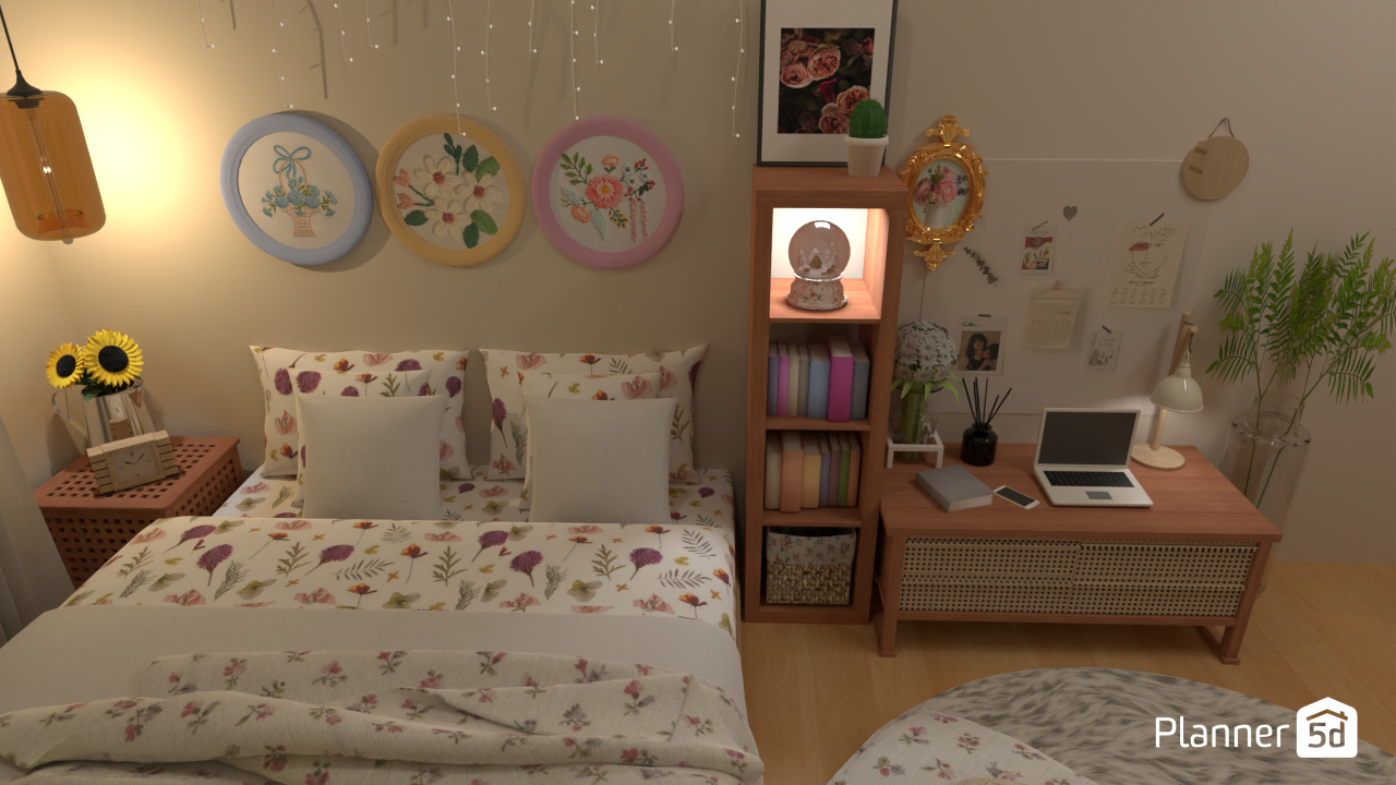 Cozy Bedroom #8997629 by Elsa V