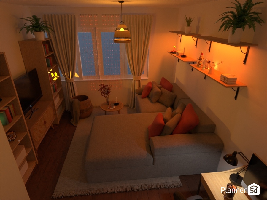 Cozy living room #23130406 by julia