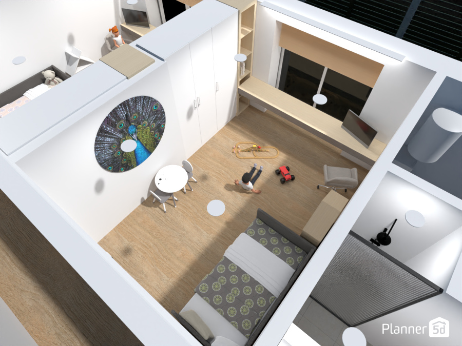 Berniuko kambarys #11999544 by Rita Normantė