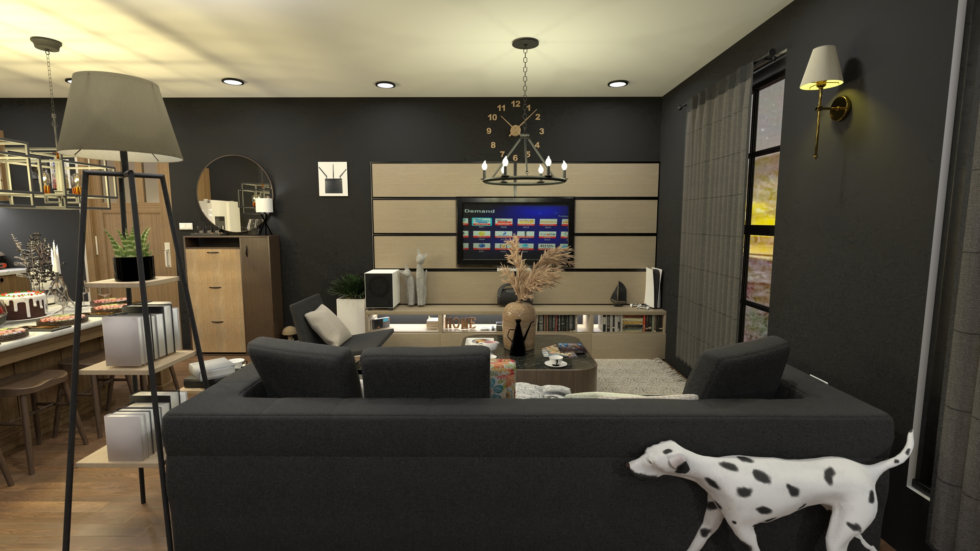 Midnight Apartment Elegance #23346874 by ZACKY DESIGNER