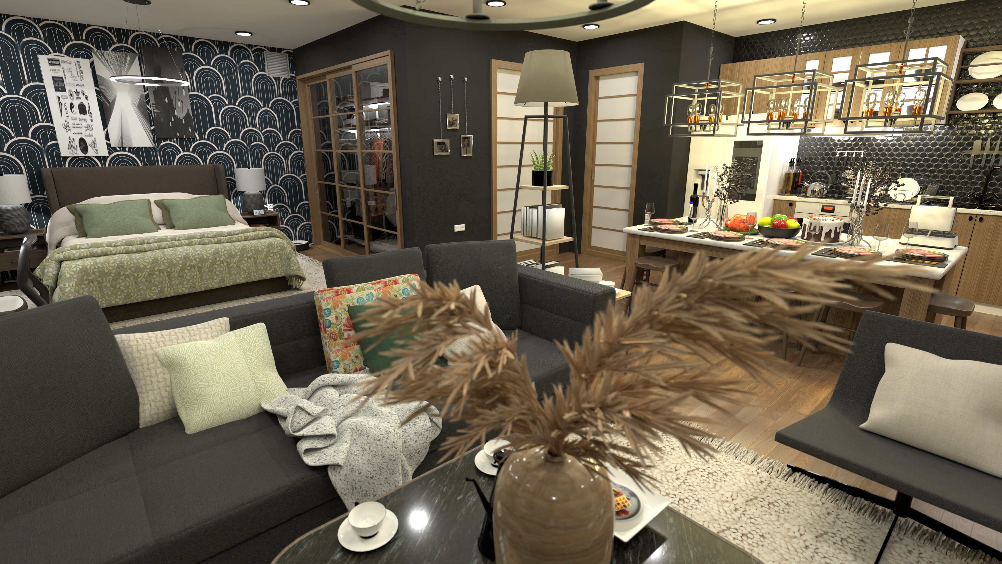 Midnight Apartment Elegance #23346882 by ZACKY DESIGNER