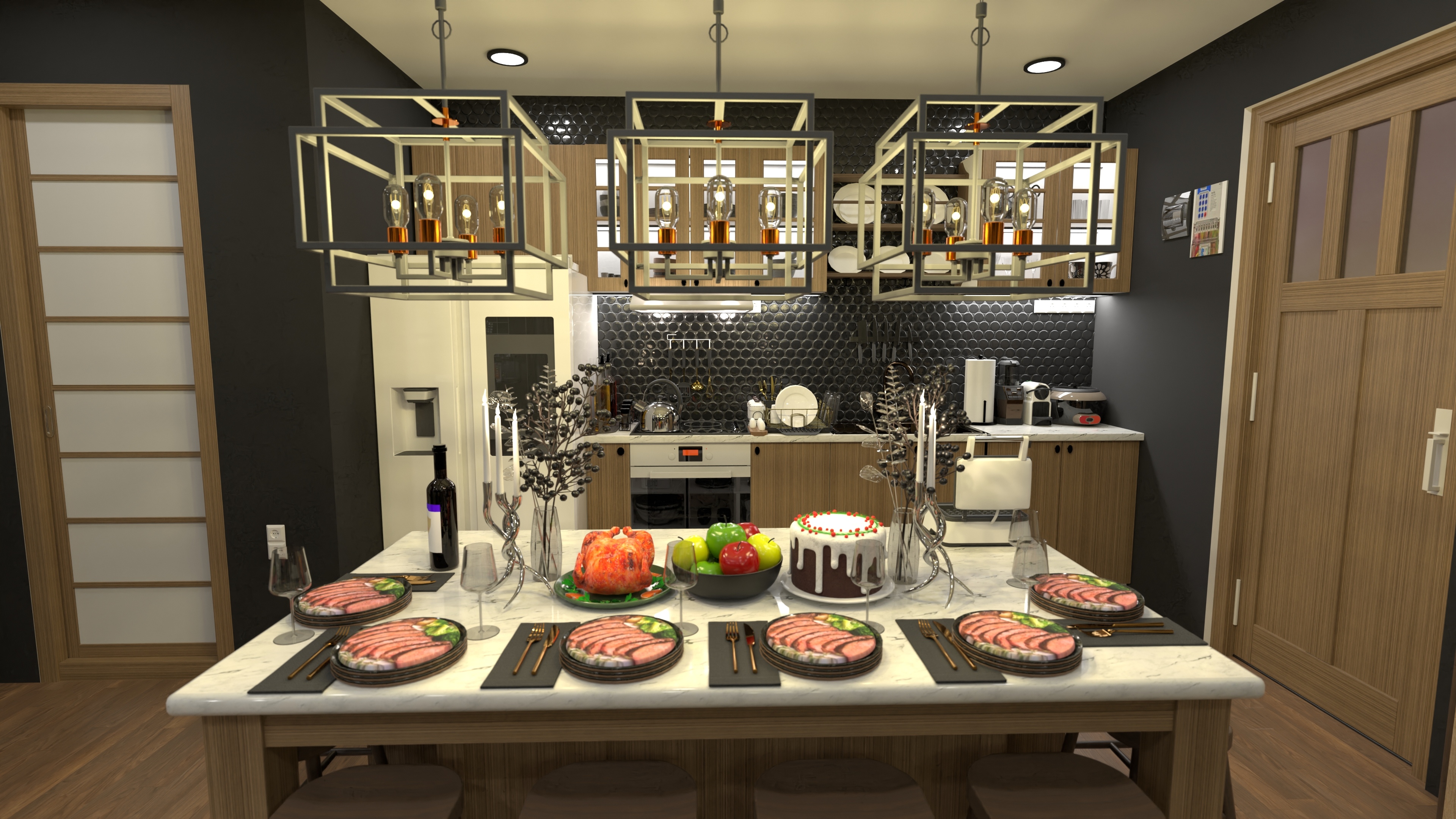 Midnight Apartment Elegance #23346886 by ZACKY DESIGNER