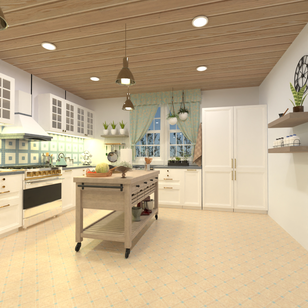 Vintage kitchen #13261791 by Editors Choice