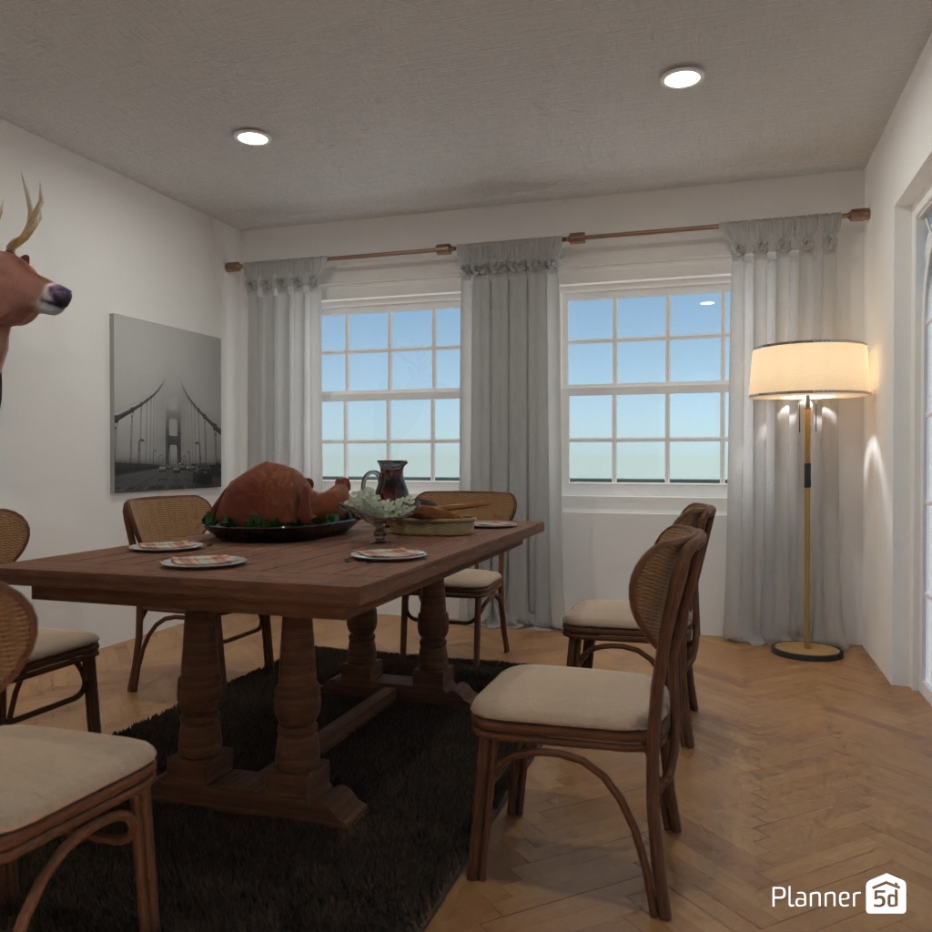 DB: Thanksgiving Day - room shell copy #23499510 by Editors Choice