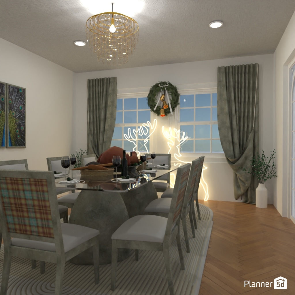 DB: Thanksgiving Day - room shell copy #23425543 by Editors Choice