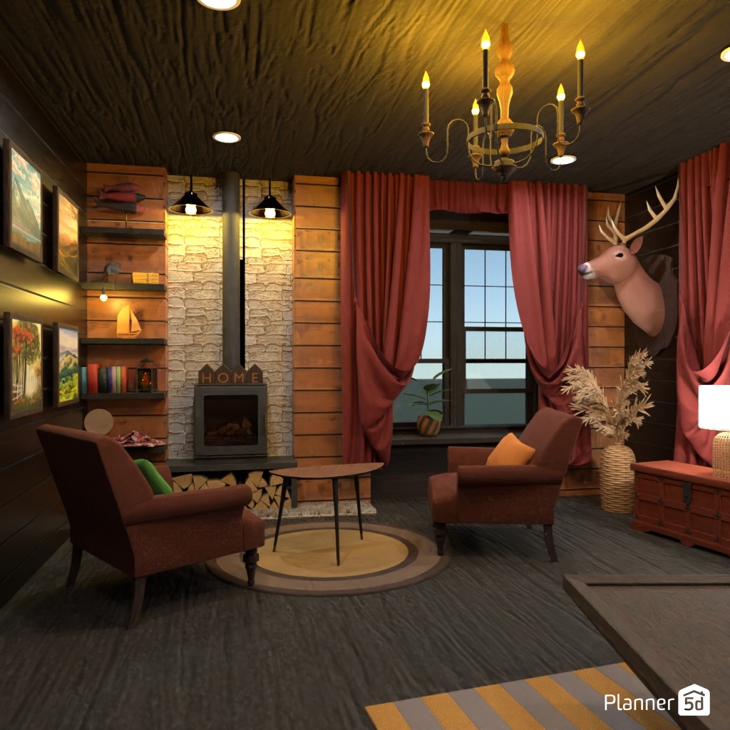 Cozy Cabin Vibes #31168652 by Editors Choice