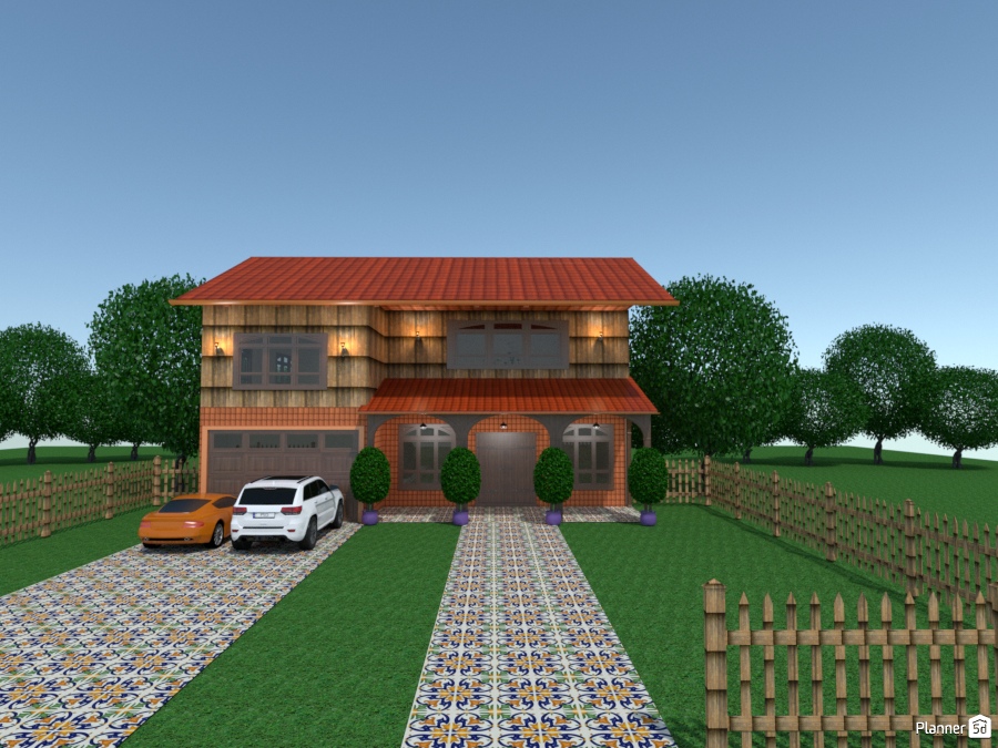 shingles n brick #1298708 by Joy Suiter