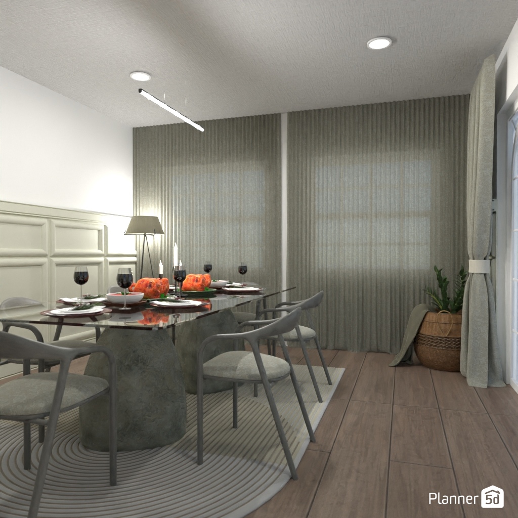 DB: Thanksgiving Day - room shell copy #23493234 by Editors Choice