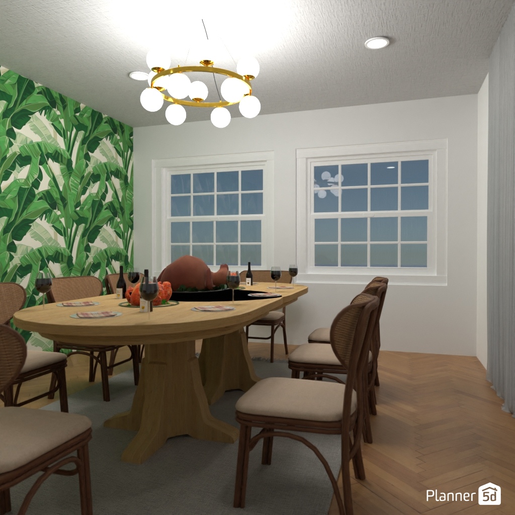 DB: Thanksgiving Day - room shell copy #23475615 by Editors Choice