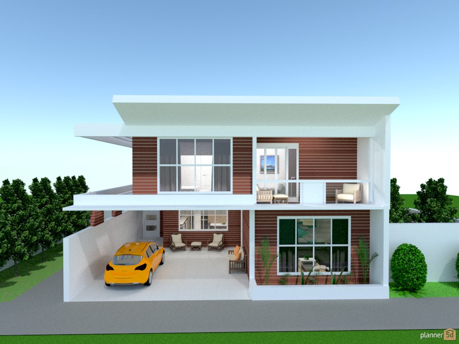 Modern Townhouse #783753 by Michelle Silva