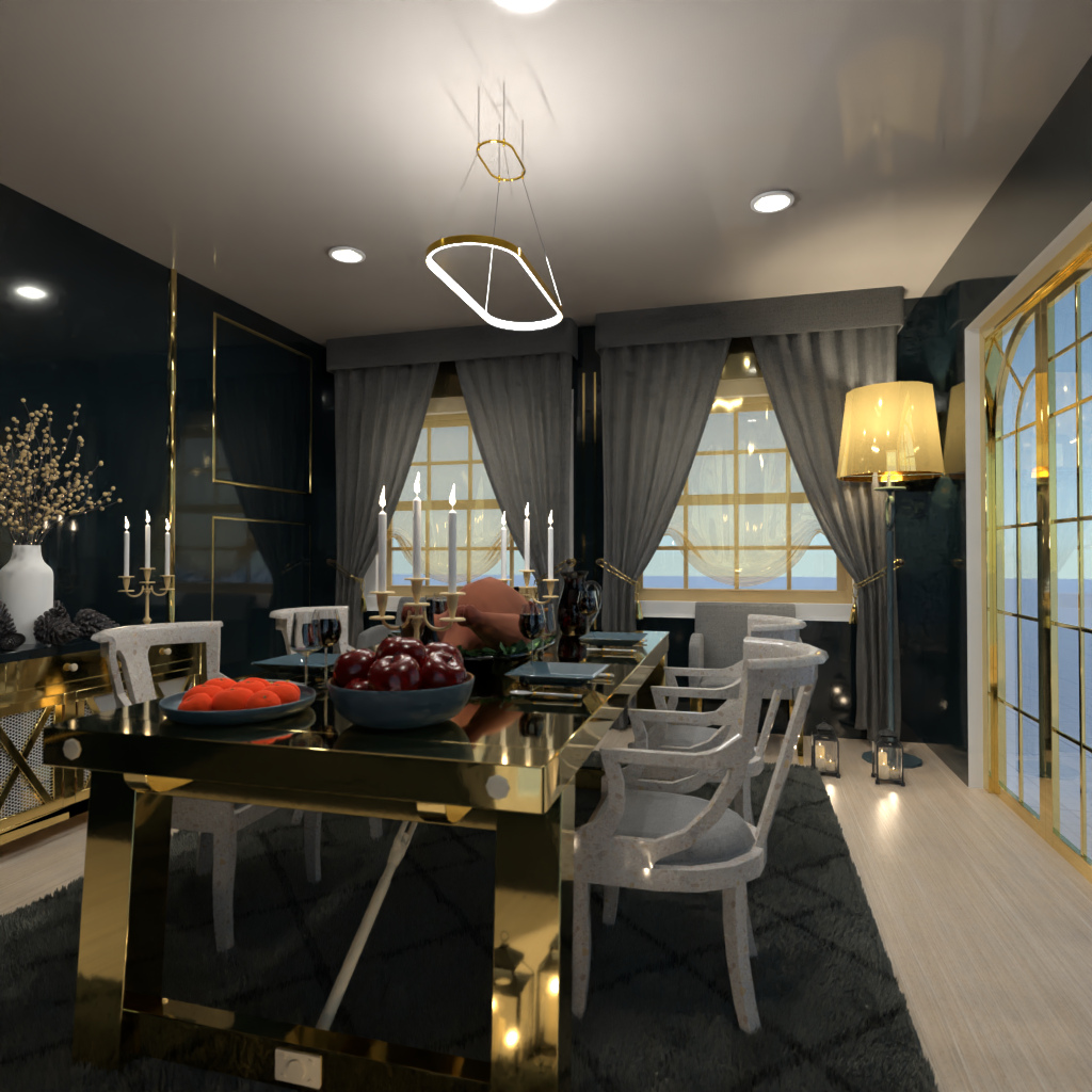 DB: Thanksgiving Day - room shell copy #15879239 by Editors Choice