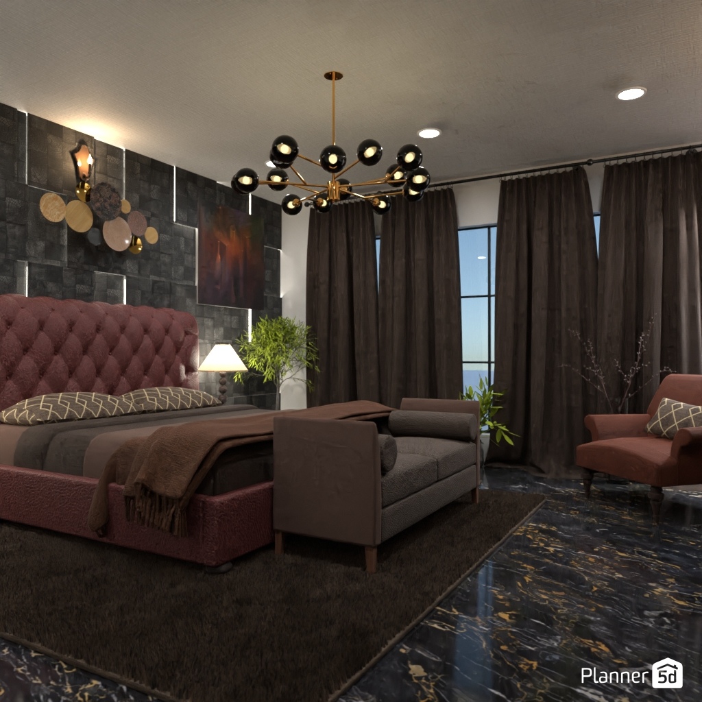 Midnight Mood Room #28872096 by Editors Choice