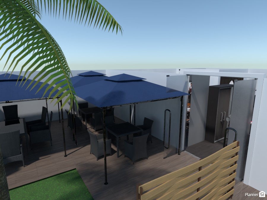 Restaurant Outside View #4437489 by Creative